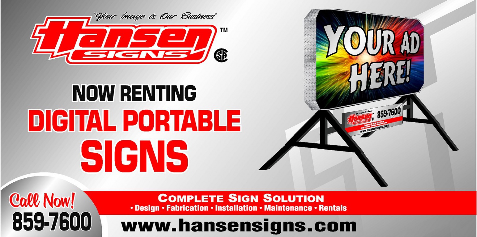 Need a Short Term Solution: Portable Signage might be what you need!